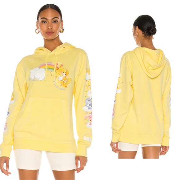 BSR Tops - By Samii Ryan (BSR) Be The Good Hoodie Yellow NWOT